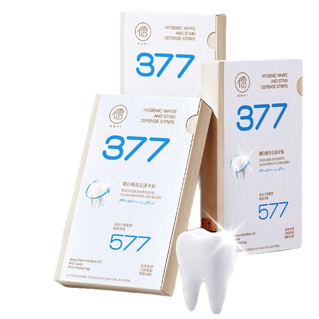 Teeth whitening strips 377 quick brightening