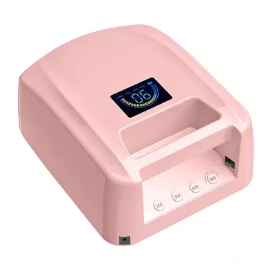 72W kablosuz UV LED tırnak lambası pembe hızlı kuruyan - 3