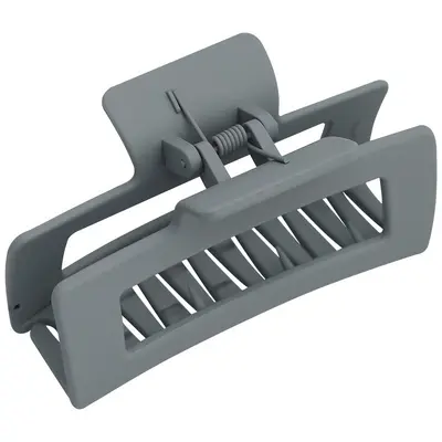 Oversized frosted hair clip women's hair clip square hair clip back of head hair accessories shark clip wholesale - 6