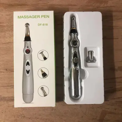 Elektronik akupunktur kalemi, akupunktur noktası kalemi, akupunktur noktası kalemi, enerji meridyen kalemi, masaj kalemi, akupunktur iğnesi, fizyoterapi, otomatik akupunktur noktası dokunma - 10