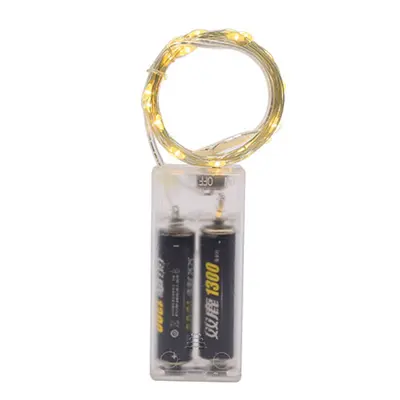 USB Copper Wire LED String Light with Battery Box for Christmas Decoration