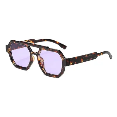 Polygon-Herren-Sonnenbrille, UV-Schutz, Vollrand - 6
