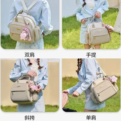 Large Waterproof Mommy Bag, Crossbody Maternity Hospital Bag and Backpack