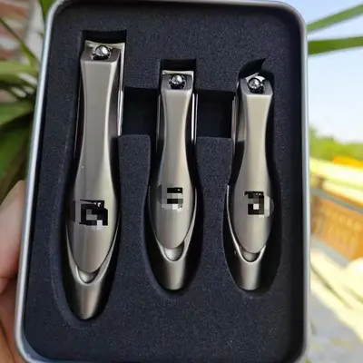 Engraved nail clipper set, imported, large size