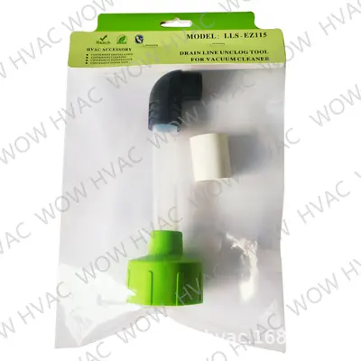 AC Drain Line Cleaner Adapter for Air Conditioner Condensate Hose