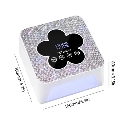 Rechargeable UV Nail Dryer, Wireless Quick-Dry - 7