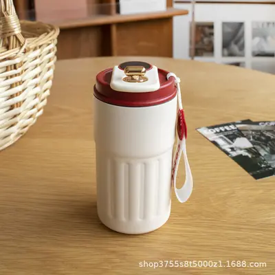 Smart Temperature Display Stainless Steel Insulated Coffee Mug, Portable - 7