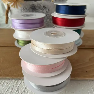 0.6 Width Satin Ribbon for Handmade and DIY Crafts - 4