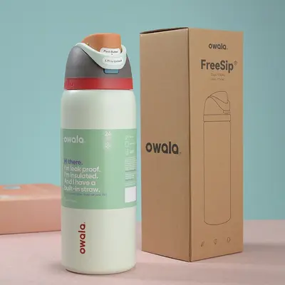 Owala 32oz Vakumlu Spor Matarası, 304 Paslanmaz Çelik Termos, Taşıma Kulplu - 3
