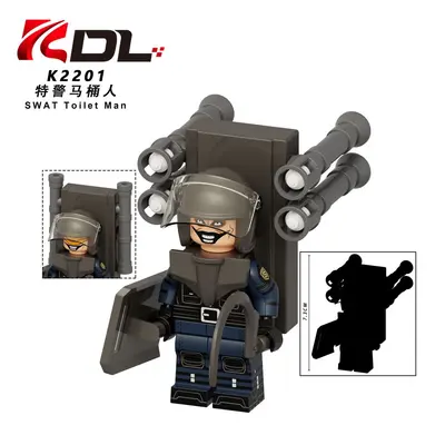 KDL829 Çocuk Yapı Blokları Minifigür Oyuncak K2200-K2203 - 3