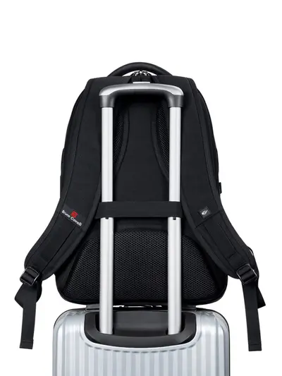 Bruno Cavalli Men's Lightweight Business Backpack with Laptop Compartment - 6