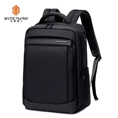 Arctic Hunter Business Backpack Men's Lightweight Laptop Bag Premium Large Capacity Daily Travel Backpack - 2