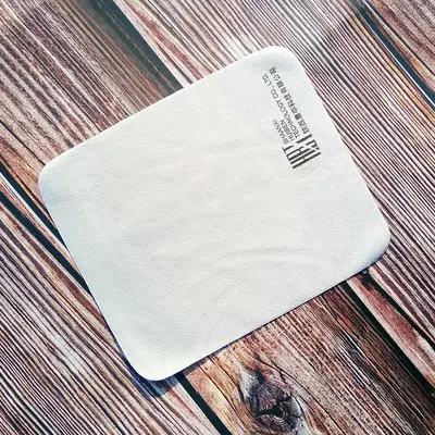 Gri Süet Mikrofiber Gözlük Bezi, Lens Temizleme Bezi