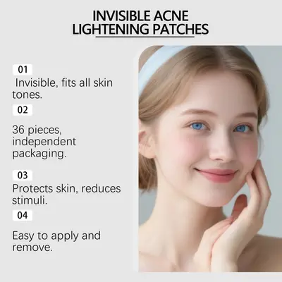 LANISKA Salicylic Acid Localized Acne Patch, Moisturizing Facial Care
