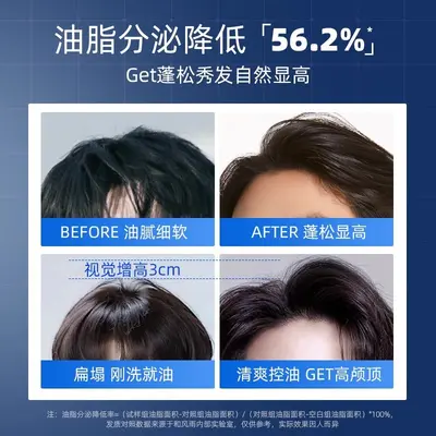 Men's Anti-Dandruff Shampoo with Amino Acids, 500ml - 3
