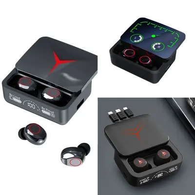 Sınır ötesi yeni M90pro TWS M88 akıllı kablosuz Bluetooth kulaklık 5.3 güç dijital ekran kaydırıcı özel model max