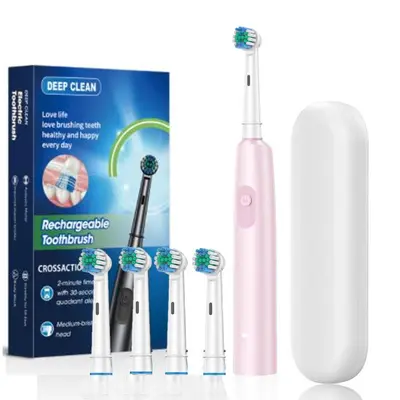Rotating Rechargeable Electric Toothbrush, Fully Automatic - 8