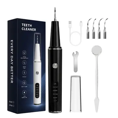 Ultrasonic Teeth Cleaner for Home Use, Tartar and Stain Removal - 6