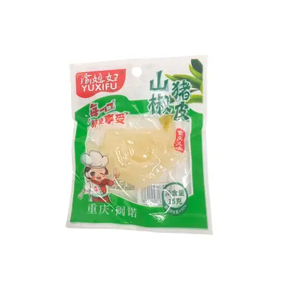 Schweineschwarten-Chips nach Chongqing-Art mit Sichuanpfeffer, 15g - 6