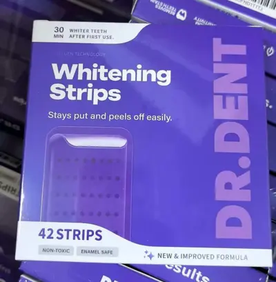 Dr dent Purple Teeth Whitening Strips - 7
