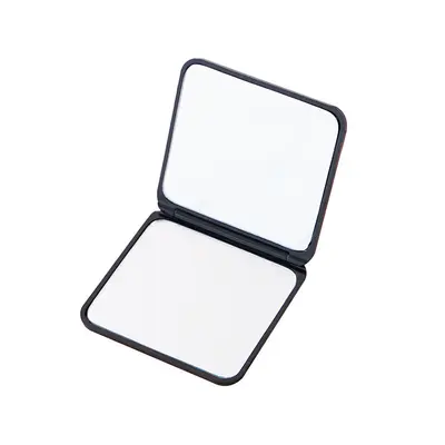 Foldable Portable Makeup Mirror, Double-Sided Mini Square