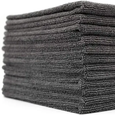 Factory Direct Sale Ultra-Fine Microfiber Warp Knitted Towel Non-Shedding Non-Fading Soft Car Washing Kitchen Cleaning Cloth - 7