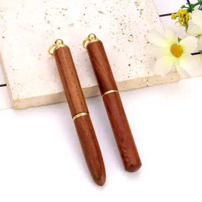 Portable Solid Rosewood Ear Cleaning Stick - 3