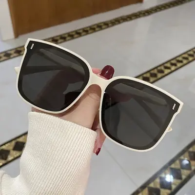 Women's Sunglasses Oversized Face UV-Protection Trendy Style - 5
