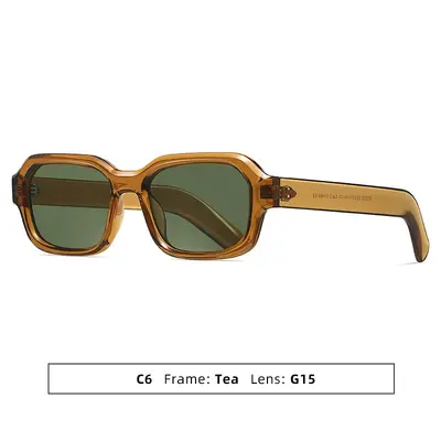 Unisex Sunglasses with UV Protection, Minimalist Design, Suitable for Driving - 12