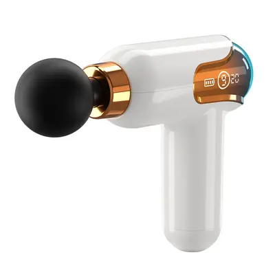Mini-Taschen-Faszienpistole für Damen, tragbares elektrisches Massagegerät