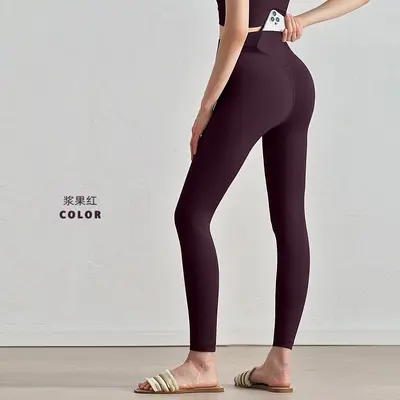 Women's High-Waist Yoga Pants, High Stretch, Butt Lifting Sports Leggings - 7