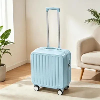 Luggage 18-20 inch, durable, password lock, student model - 10