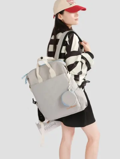 Women's Laptop Backpack, Customizable, Student Style - 1