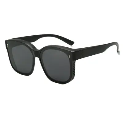 Men's Clip-On Myopia Sunglasses Set, Polarized UV400 Protection for Driving - 7