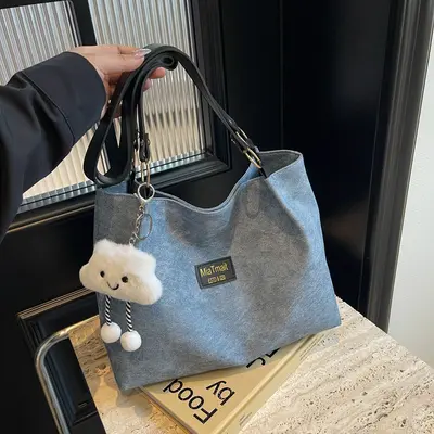Women's Large-Capacity Tote Bag, Underarm Single Shoulder Style - 8
