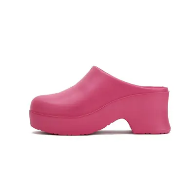 Women's EVA High-Heel Mule Slippers, Comfortable Outdoor Sandals - 9