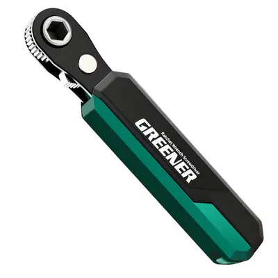Factory Direct Supply Lvelin Narrow Space Special High-Speed Ratchet Screwdriver Set with Reversible Right Angle Bent Head