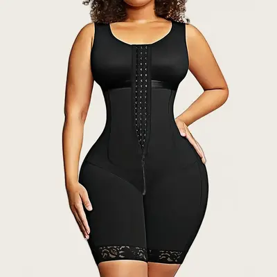 Bodyshaper-Einteiler Plus Size mit Taillen- und Bauchformung - 6
