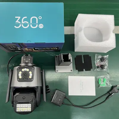 ICsee dış mekan kablosuz gözetleme kamerası ev Bluetooth bağlantısı HD kaliteli CCTV WiFi kamera
