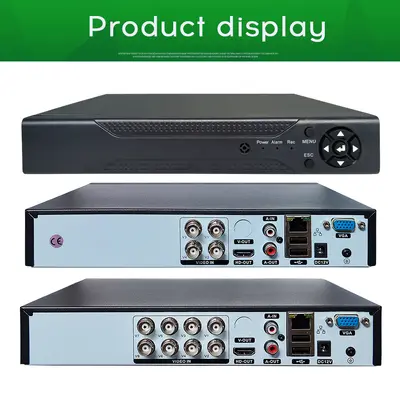 DVR video recorder, 4/8/16 channel, H.265, AHD coaxial - 1
