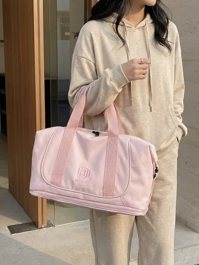 Expandable travel bag for women, large capacity