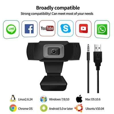 USB web kamerası 1080P sürücüsüz - 3