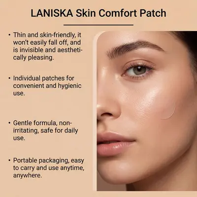 LANISKA Hautpflege-Pflaster, sanfte Gesichtsreinigung und Feuchtigkeitspflege