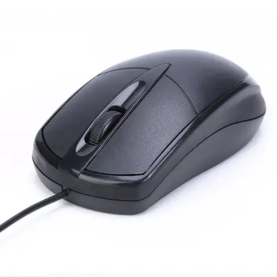 Kablolu optik fare ofis iş faresi dizüstü masaüstü hepsi bir arada bilgisayar evrensel USB fare - 6