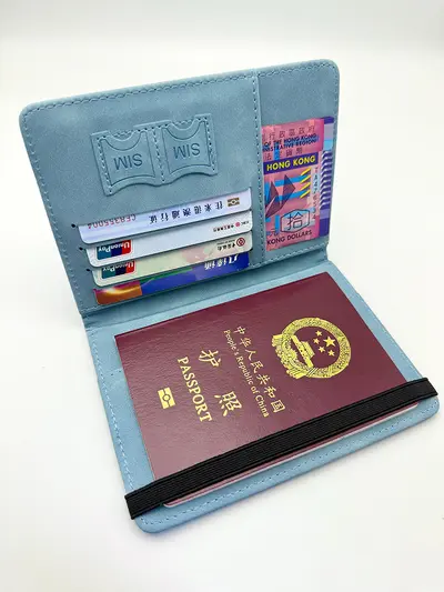 护照包保护套防盗刷证件收纳包护照夹出国旅行证件卡包登机行李牌