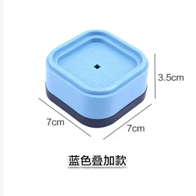 Washing machine base riser foot pad non-slip impact-resistant pad refrigerator base pad elevated waterproof stand stacking shelf cross-border - 13