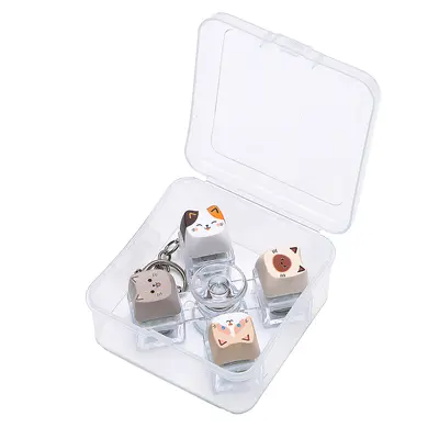 Light-up mechanical fidget keyboard with gyro stress-relief keys - 11