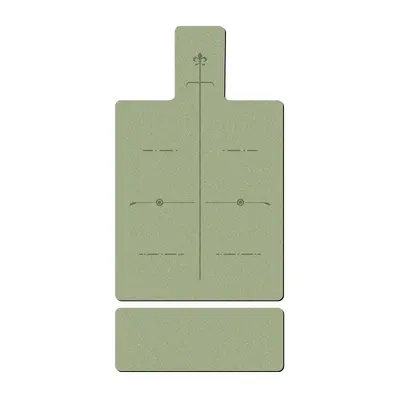 5mm Thick Pilates Core Mat, Odorless PU Rubber Non-Slip Yoga Mat - 6