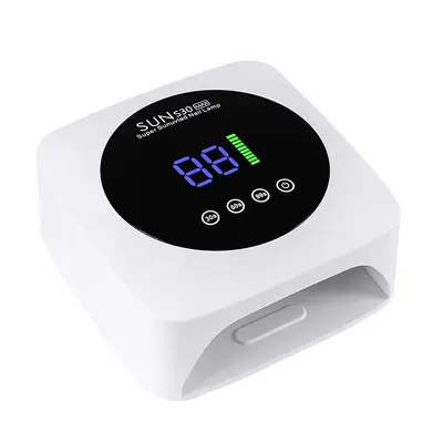 Neue S30 Akkubetriebene UV-LED Nagellampe Hochleistungs-Rotlicht Nageltrockner Gel Nagel Aushärtegerät Professionelle Nagellampe