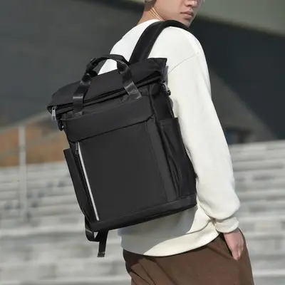 Cross-Border Business Rucksack für Herren mit großem Fassungsvermögen, wasserdicht, Pendler-Rucksack, Outdoor-Reiserucksack, leichte Schultertasche für Studenten - 4